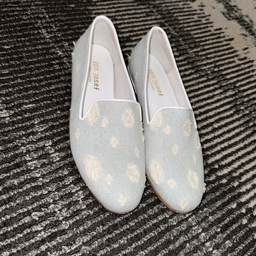 Denim loafers